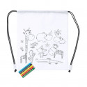 Regalo zaino per bambini da colorare