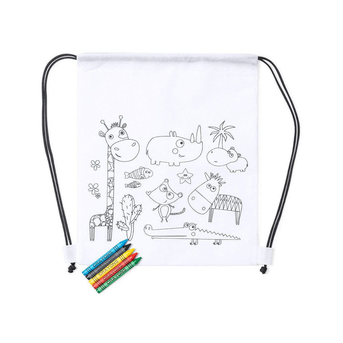 Regalo zaino per bambini da colorare