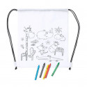Regalo zaino per bambini da colorare