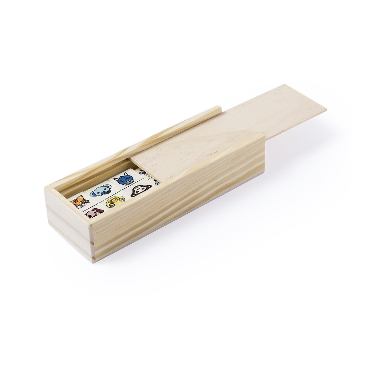 Domino di animali in legno: un gioco classico con un tocco di divertimento