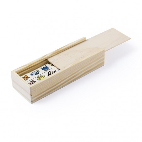 Domino di animali in legno: un gioco classico con un tocco di divertimento