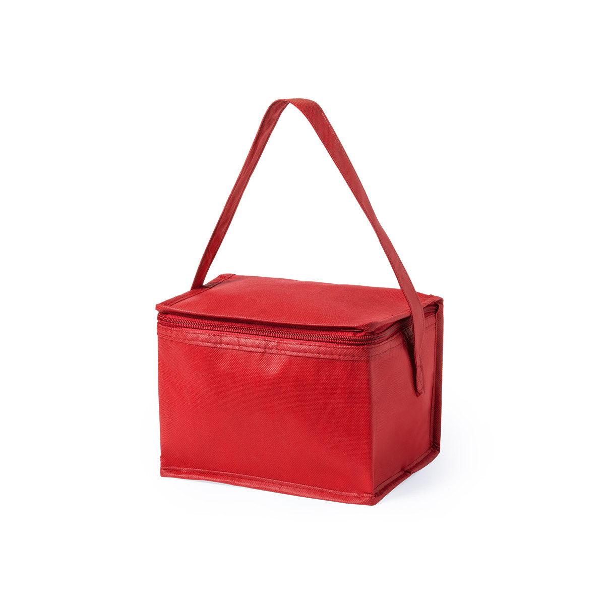 Frigorifero hertum di colore rosso