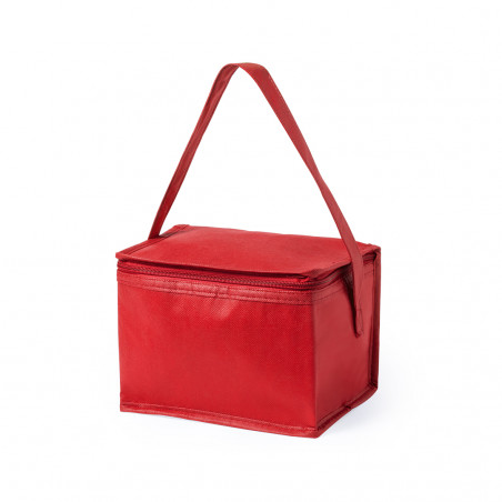 Frigorifero hertum di colore rosso