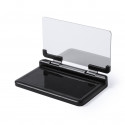 Supporto per smartphone con schermo riflettente e base antiscivolo per auto