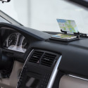 Supporto per smartphone con schermo riflettente e base antiscivolo per auto