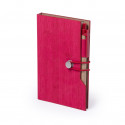 Blocco note in similpelle con penna