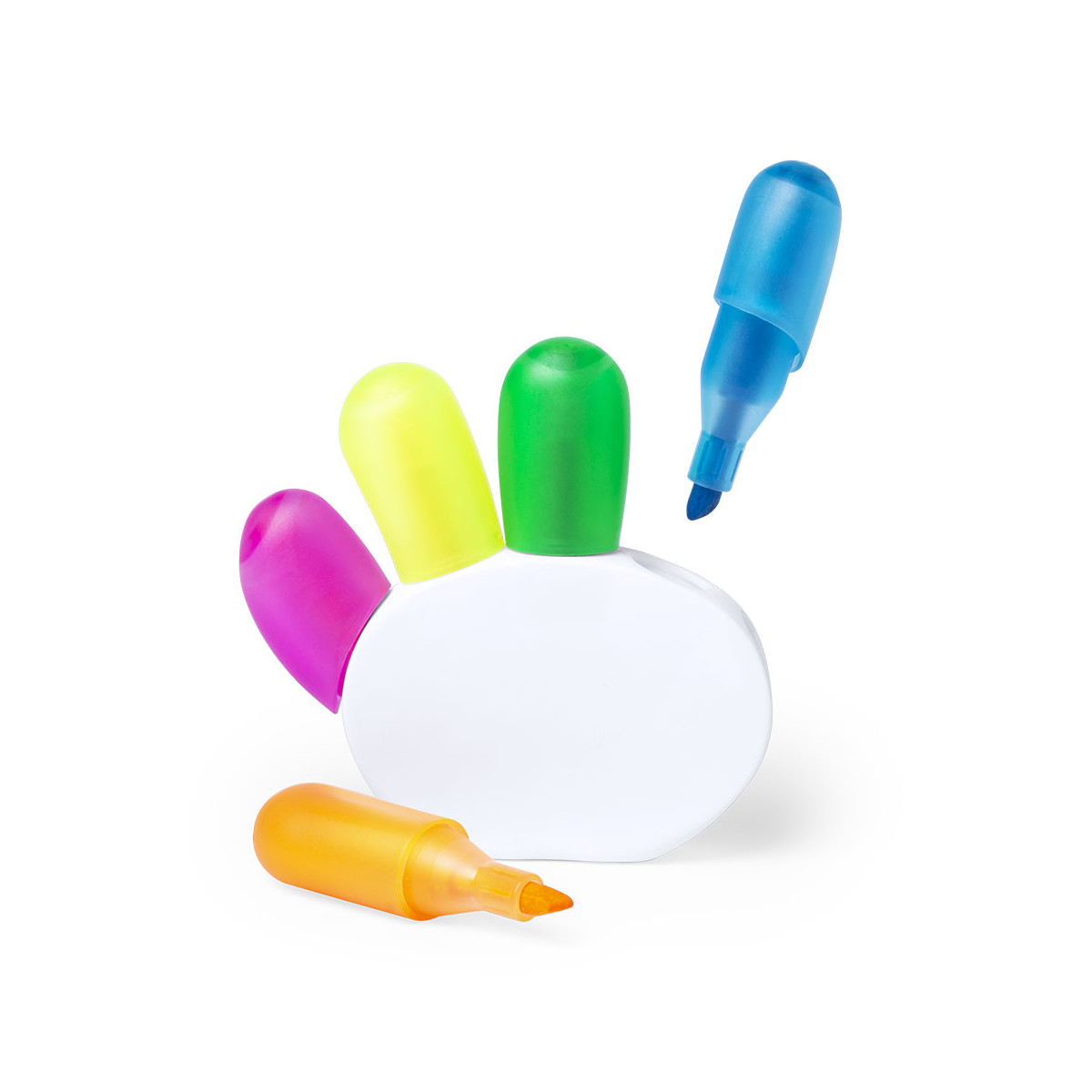 Marcatori fluorescenti con supporto