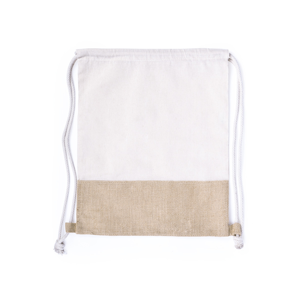 Zaino in cotone e iuta