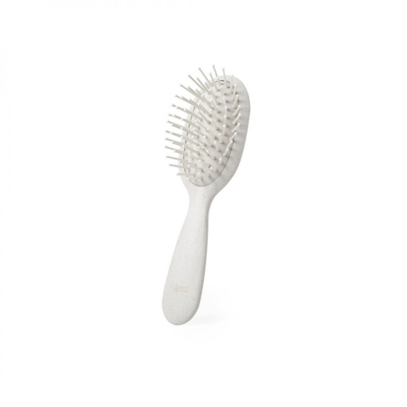 Spazzola per capelli eco in colore bianco