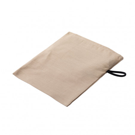 Borsa multiuso e riutilizzabile nera con chiusura elastica