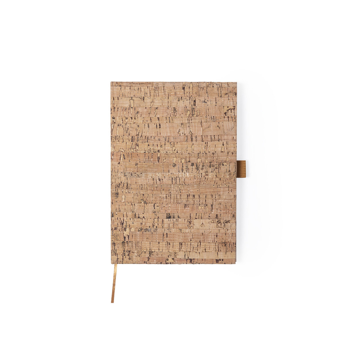 Blocco note con copertina rigida in sughero naturale