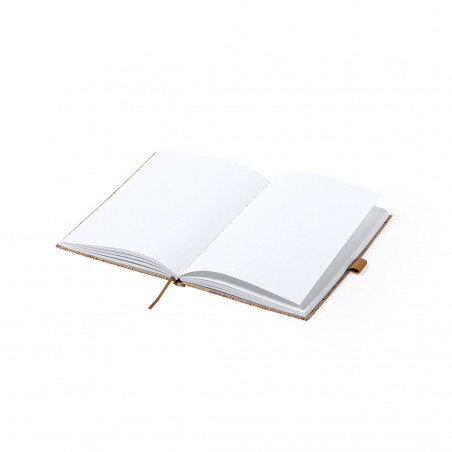Blocco note con copertina rigida in sughero naturale
