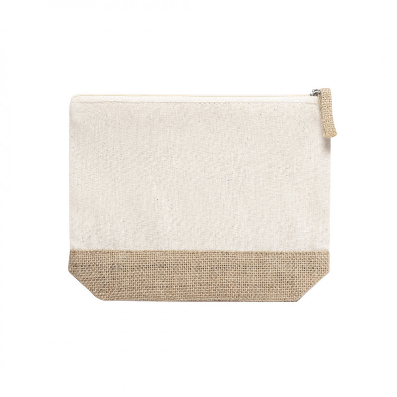 Necessaire in juta e cotone naturale Semplicità ed eleganza ecologica