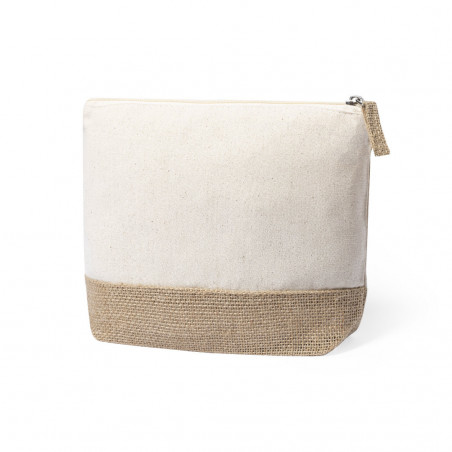 Necessaire in juta e cotone naturale Semplicità ed eleganza ecologica