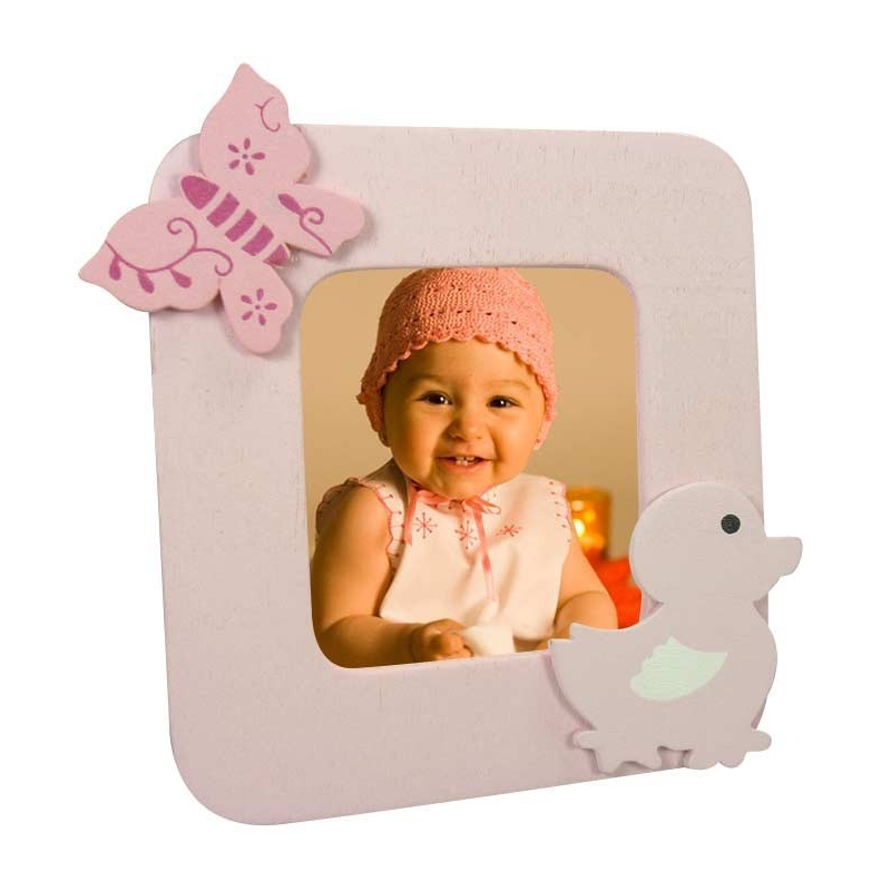 Portafoto in legno per bambino