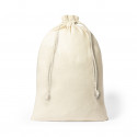 Borsa in cotone 100% bianca, dimensioni 30x45 con chiusura a cordoncino