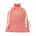 Borsa da presentazione 15x21 in cotone riciclato con chiusura a coulisse vari colori