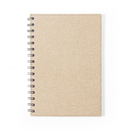 Quaderno ad anelli A5 ecologico Cartone riciclato e stile sostenibile