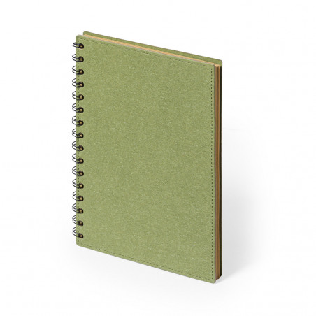 Quaderno ad anelli A5 ecologico Cartone riciclato e stile sostenibile