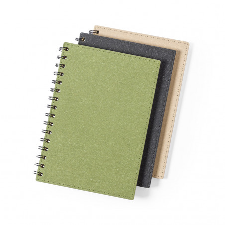 Quaderno ad anelli A5 ecologico Cartone riciclato e stile sostenibile