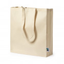 Borsa in cotone 100% con manici lunghi con certificazione Fairtrade
