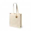 Borsa in cotone 100% con manici lunghi con certificazione Fairtrade