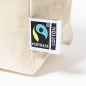 Necessaire in cotone 100% con cerniera include certificazione Fairtrade