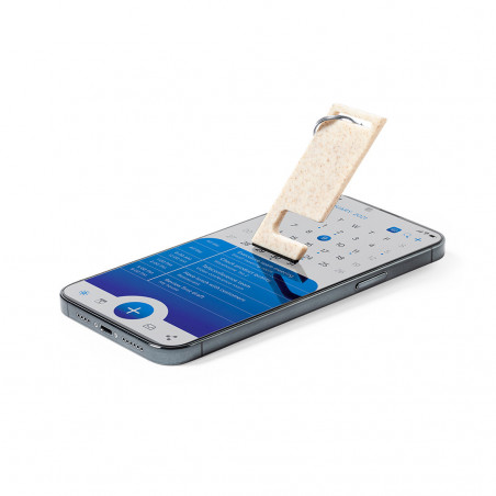 Portachiavi multifunzione con supporto per smartphone da regalare