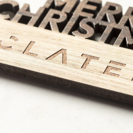 Magnete in legno per natale