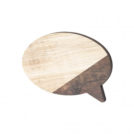 Magnete di legno a forma di panino
