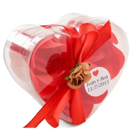 Rose di sapone per matrimoni economiche personalizzate