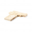 Puzzle tetris legno presentato in scatola