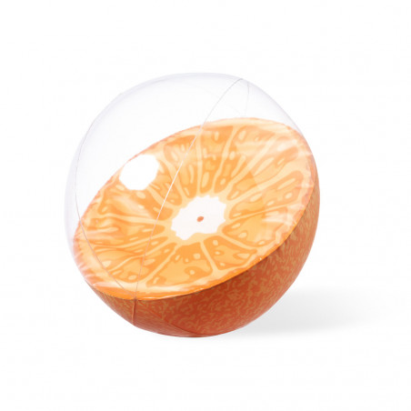 Palla da spiaggia gonfiabile con design di frutta per l'estate
