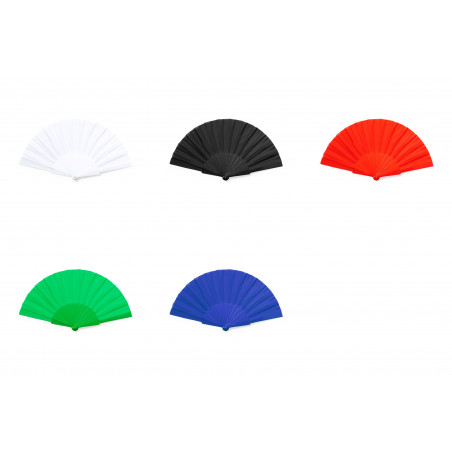 Ventaglio di materiali riciclati disponibile in vari colori per il calore
