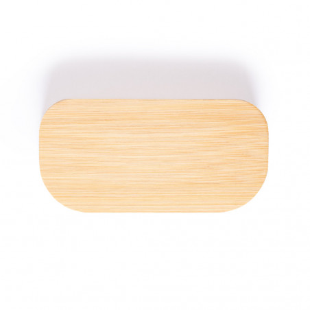 Portapillole in legno di bambù con scomparti