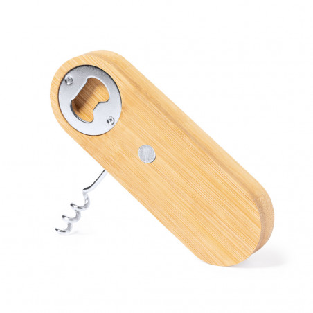 Apribottiglie e cavatappi in legno con magnete
