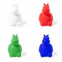 Hucha a forma di ippopotamo di vari colori per bambini e bambine