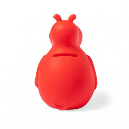 Hucha a forma di ippopotamo di vari colori per bambini e bambine