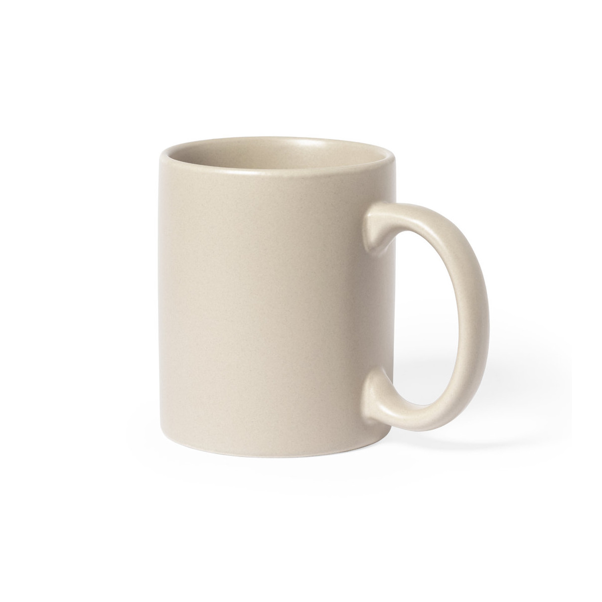 Tazza mug in ceramica colore naturale da regalare