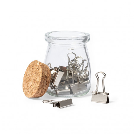 Portaclip in cristallo design vintage da regalare