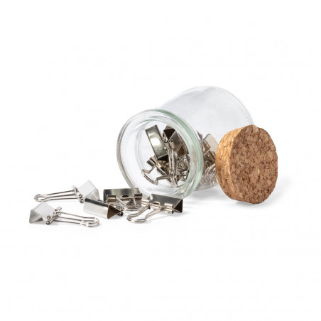 Portaclip in cristallo design vintage da regalare