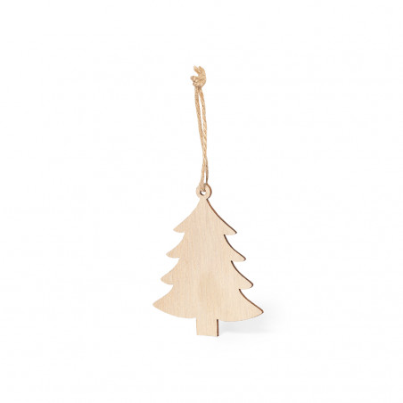 Decorazioni di Natale fatte di legno