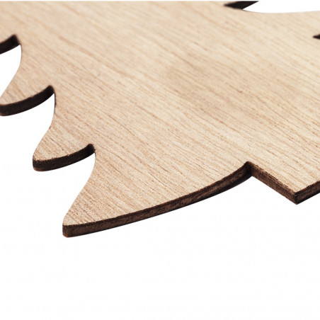 Decorazioni di Natale fatte di legno