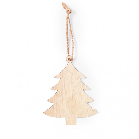 Decorazioni di Natale fatte di legno