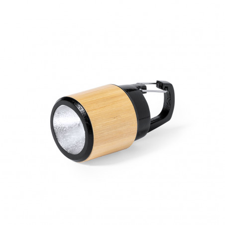 Lanterna a LED con batterie realizzata in bambù