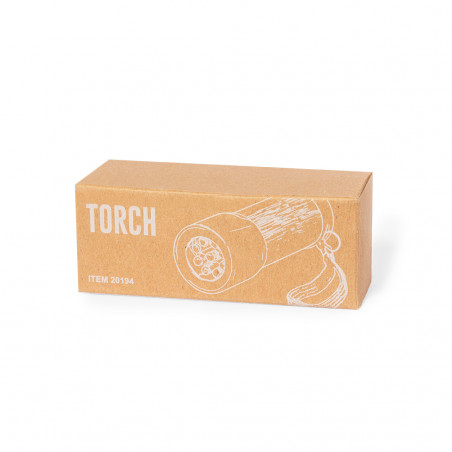Torcia a batteria con cinghia di sostegno