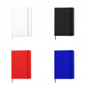 Blocco note con chiusura in gommina elastica