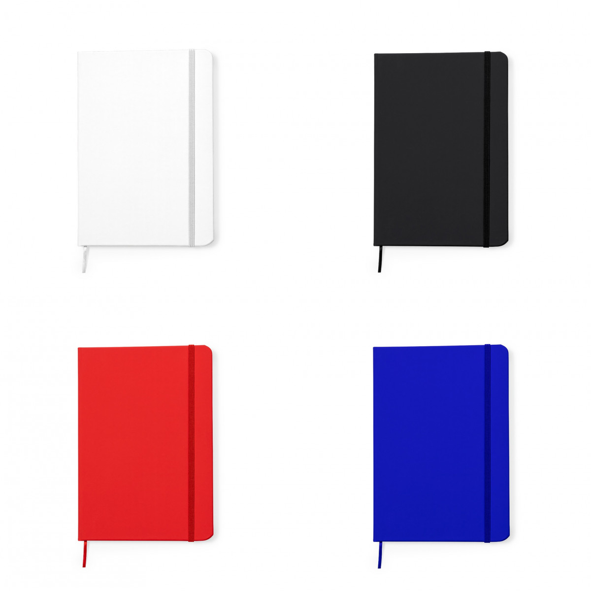 Blocco note con chiusura in gommina elastica
