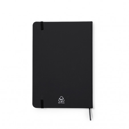 Blocco note con chiusura in gommina elastica