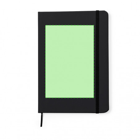 Blocco note con chiusura in gommina elastica